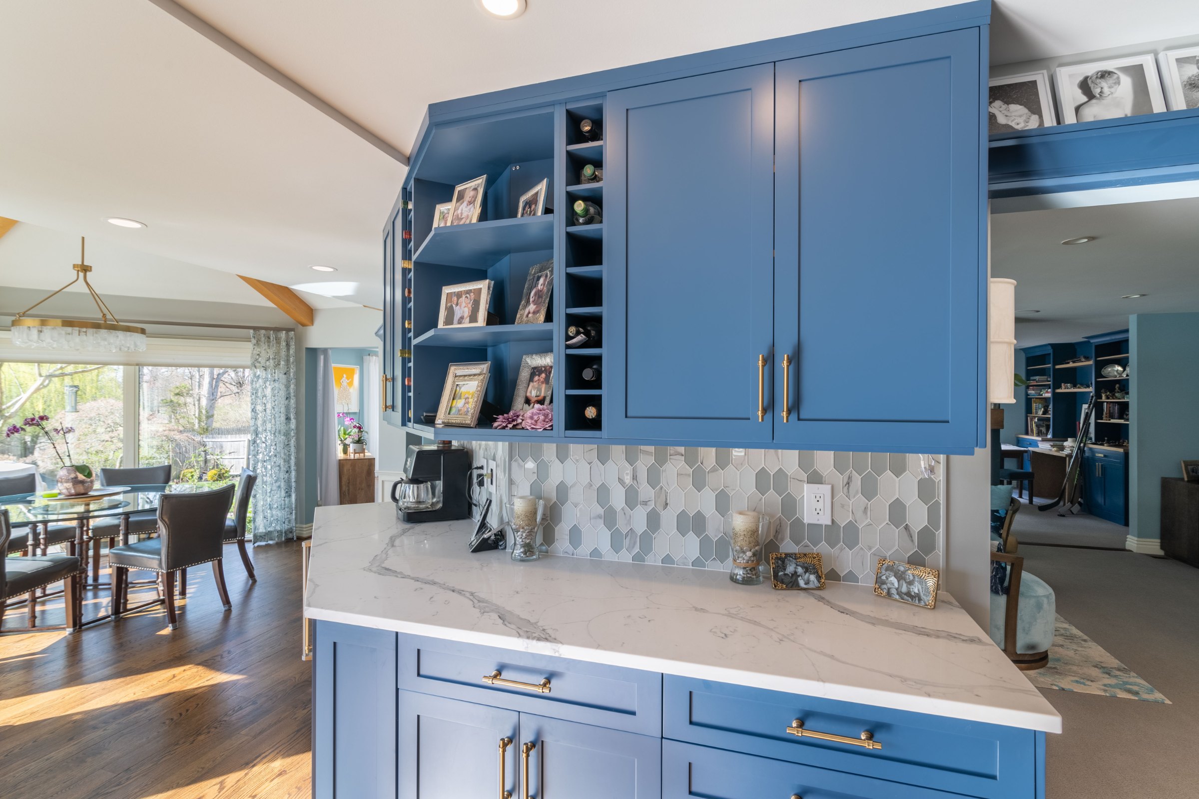 Kitchen project by The Cabinet Coach: Royal Blue Kitchen