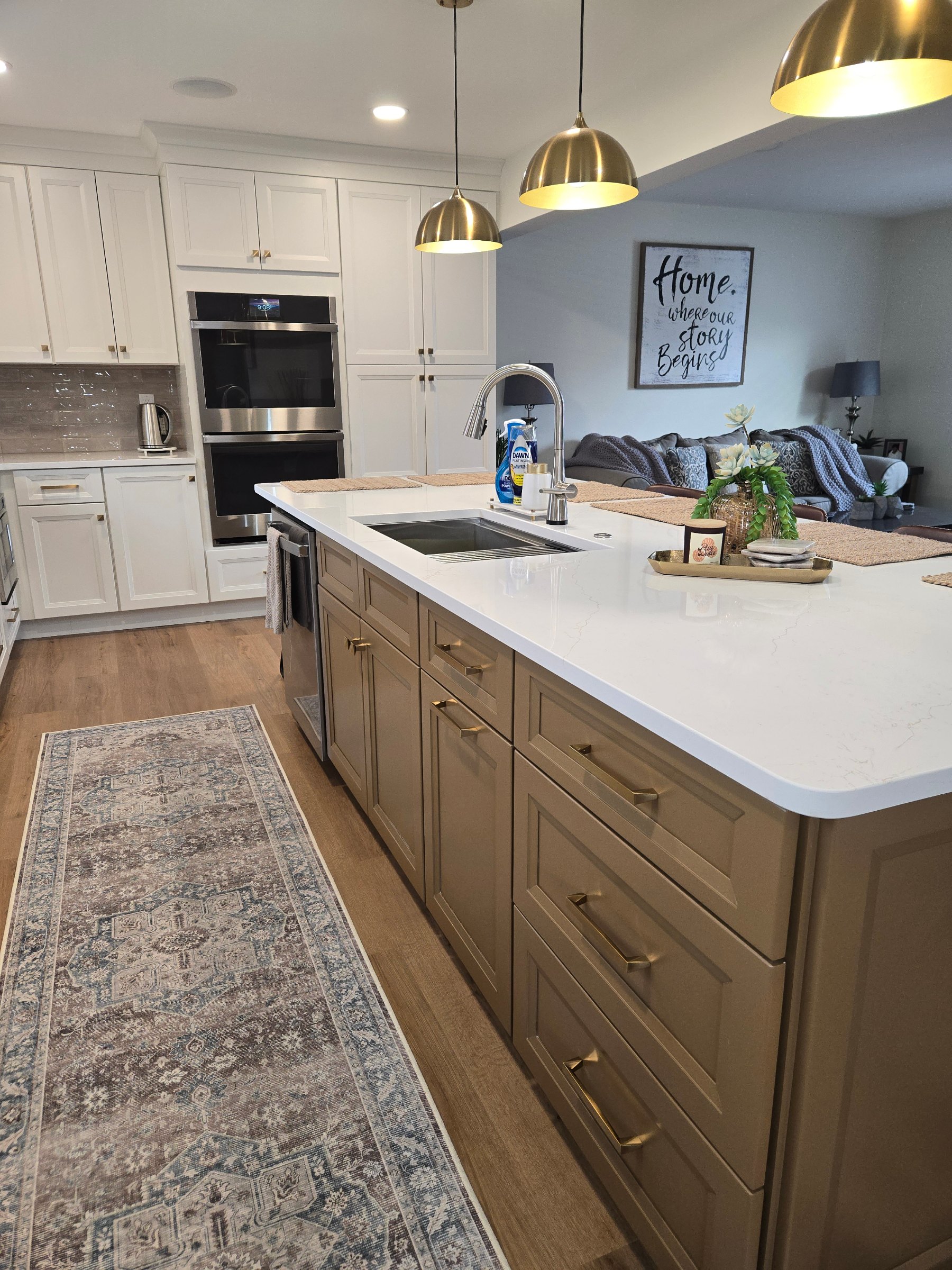 Warm and Lovely cabinetry
