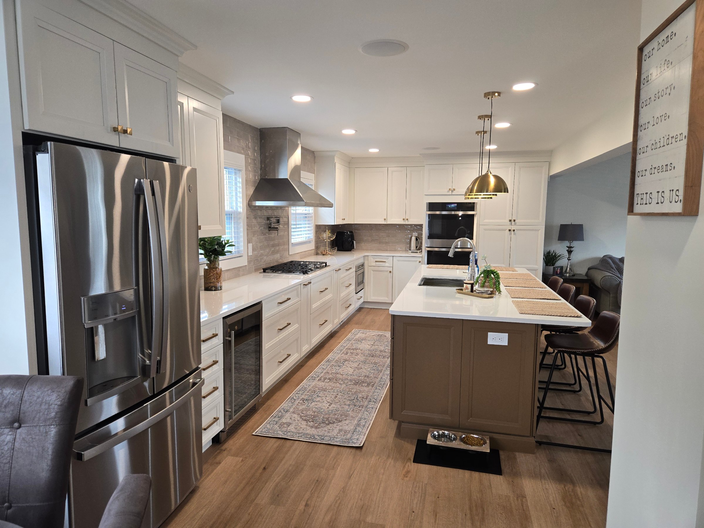 Kitchen project by The Cabinet Coach: Warm and Lovely