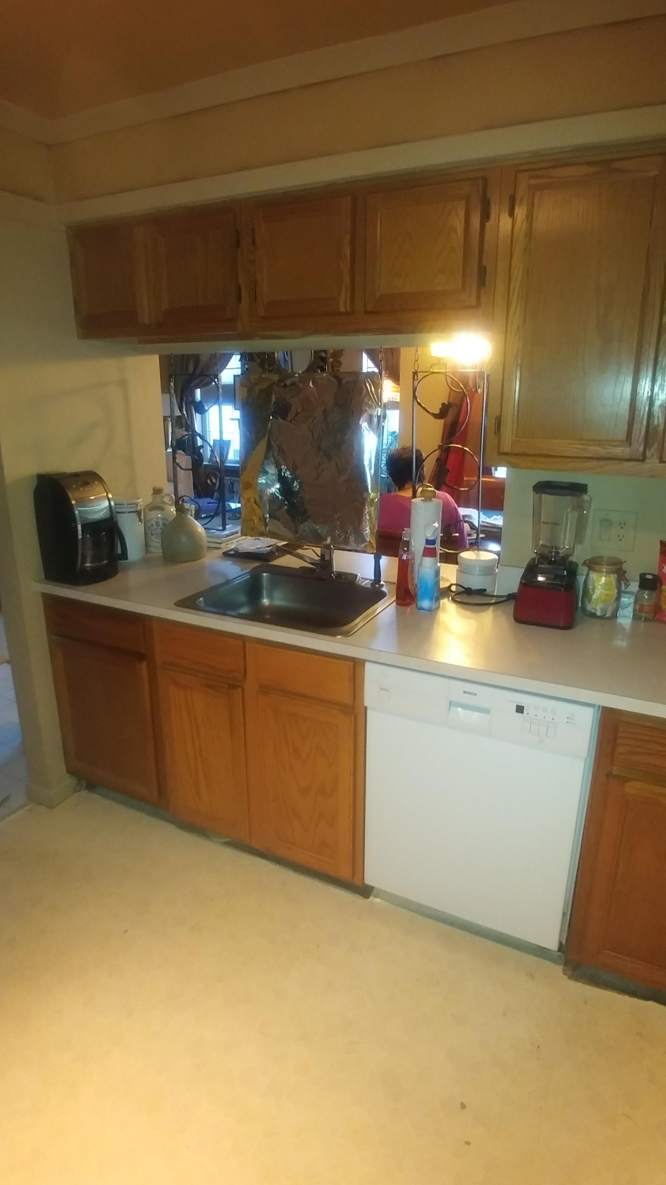 Botanical Kitchen before the remodel